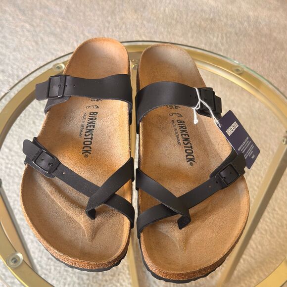 Birkenstock MayariBlack BirkoFlor Size 44  11 M / 12 W) New - Picture 2 of 5
